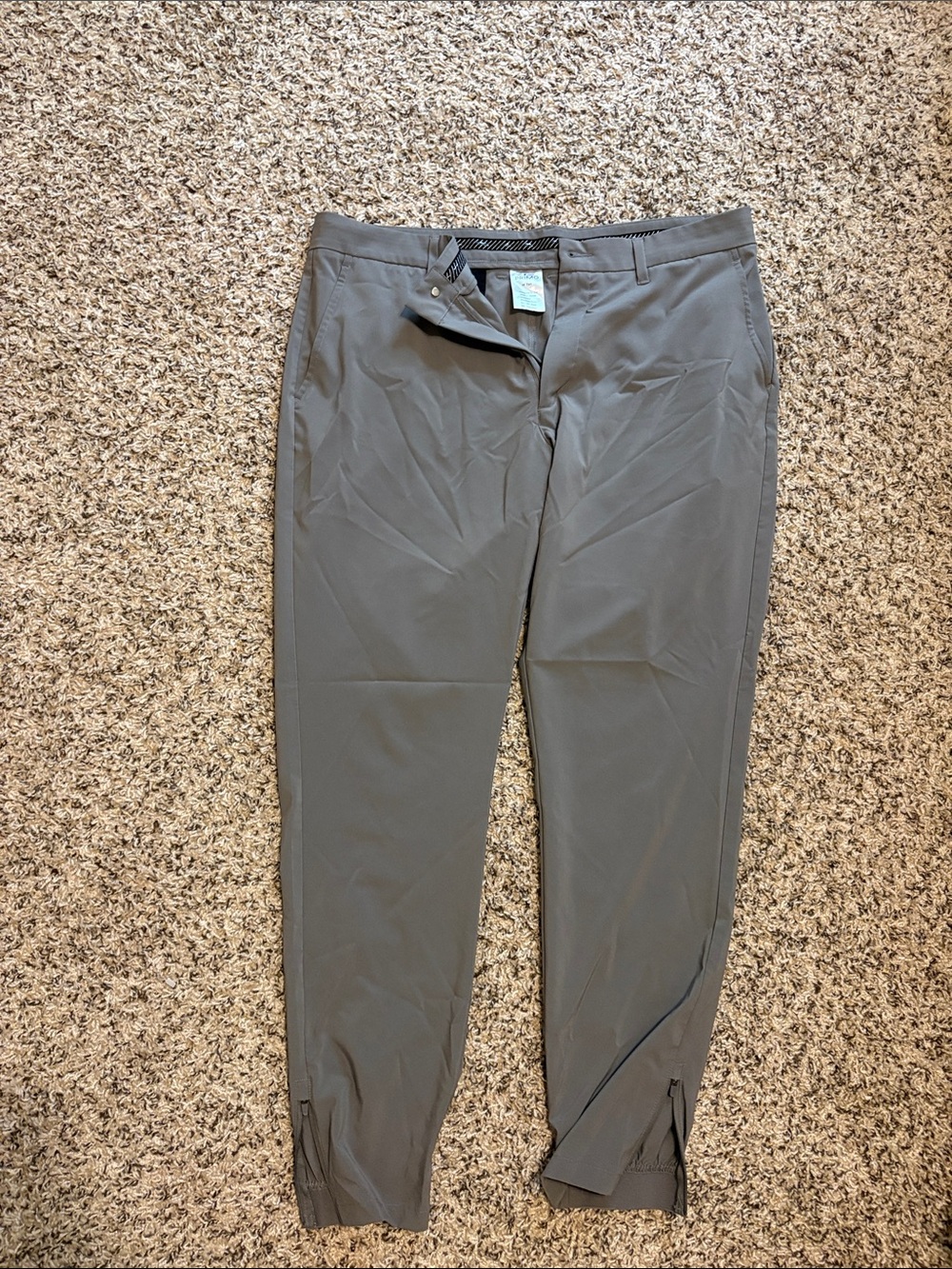 Men's Gray Primo Golf Stretch Casual Pants